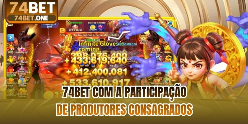 74bet com a participação de produtores consagrados
